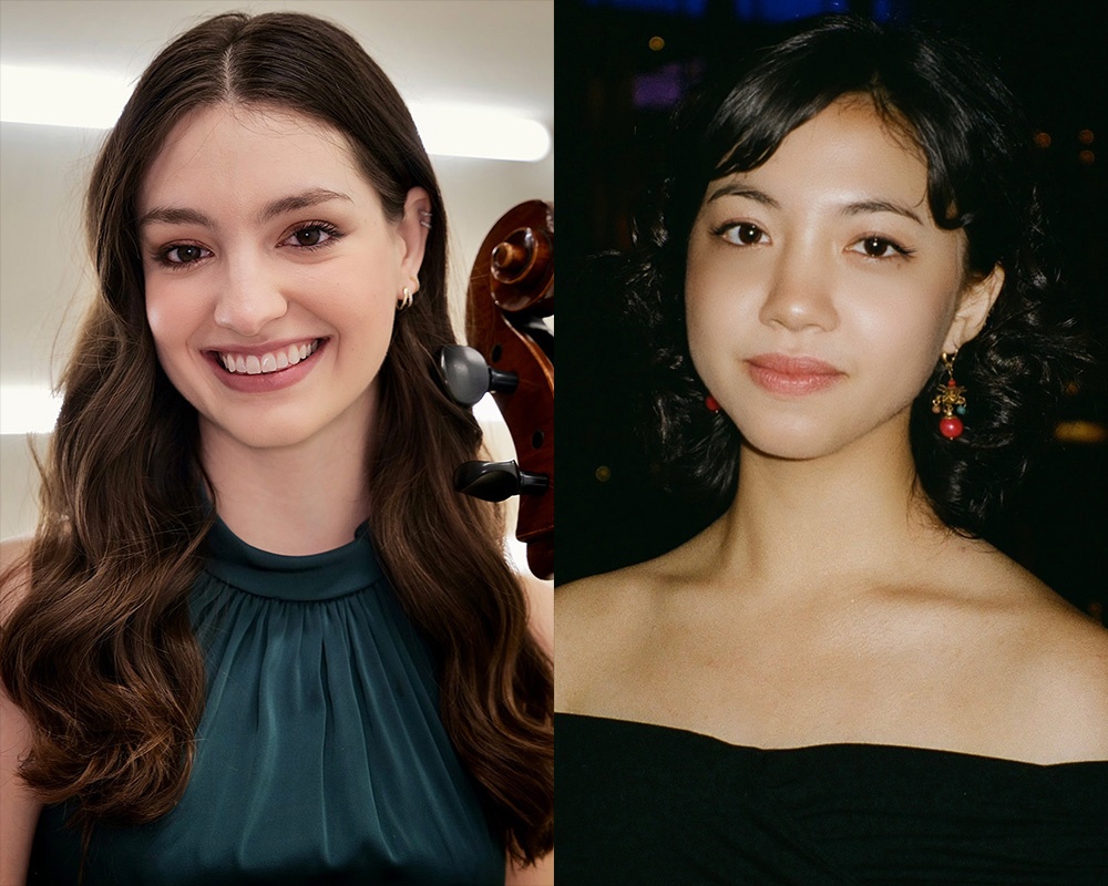 Lydia Rhea, cello and Amber Scherer, piano