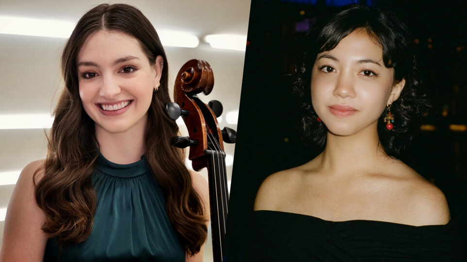 Lydia Rhea, cello and Amber Scherer, piano