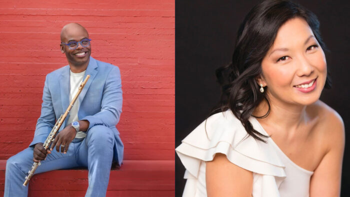 Demarre McGill, flute & Jessica Choe piano