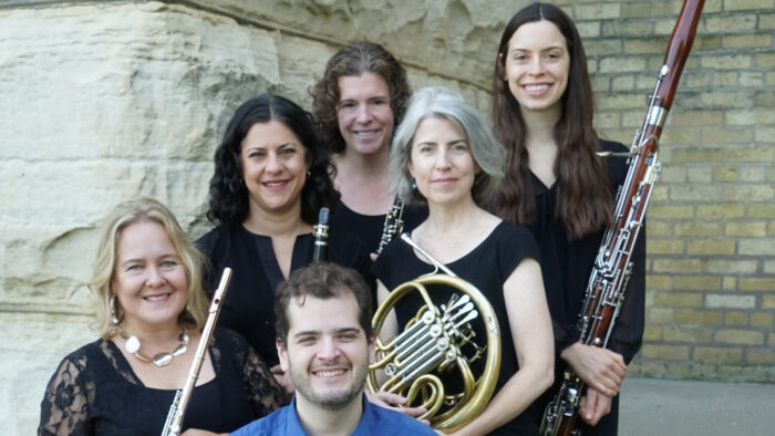 Sapphire Woodwind Quintet, with Jeremy Vigil, piano