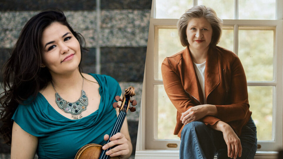Violinist Alejandra Switala and pianist Katherine Petersen