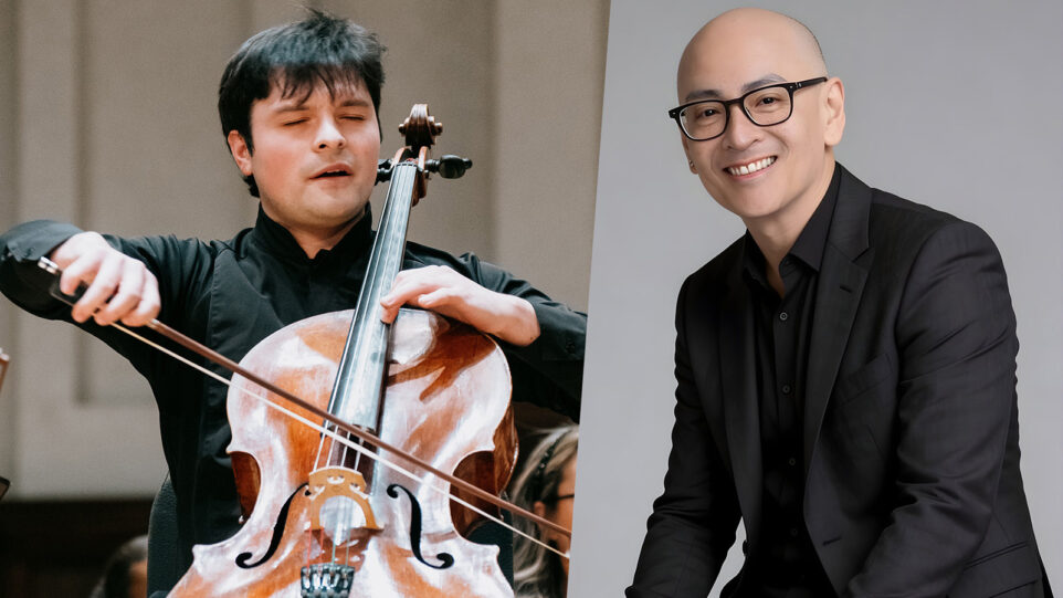 Cellist Andres Sanchez and pianist Victor Asuncion