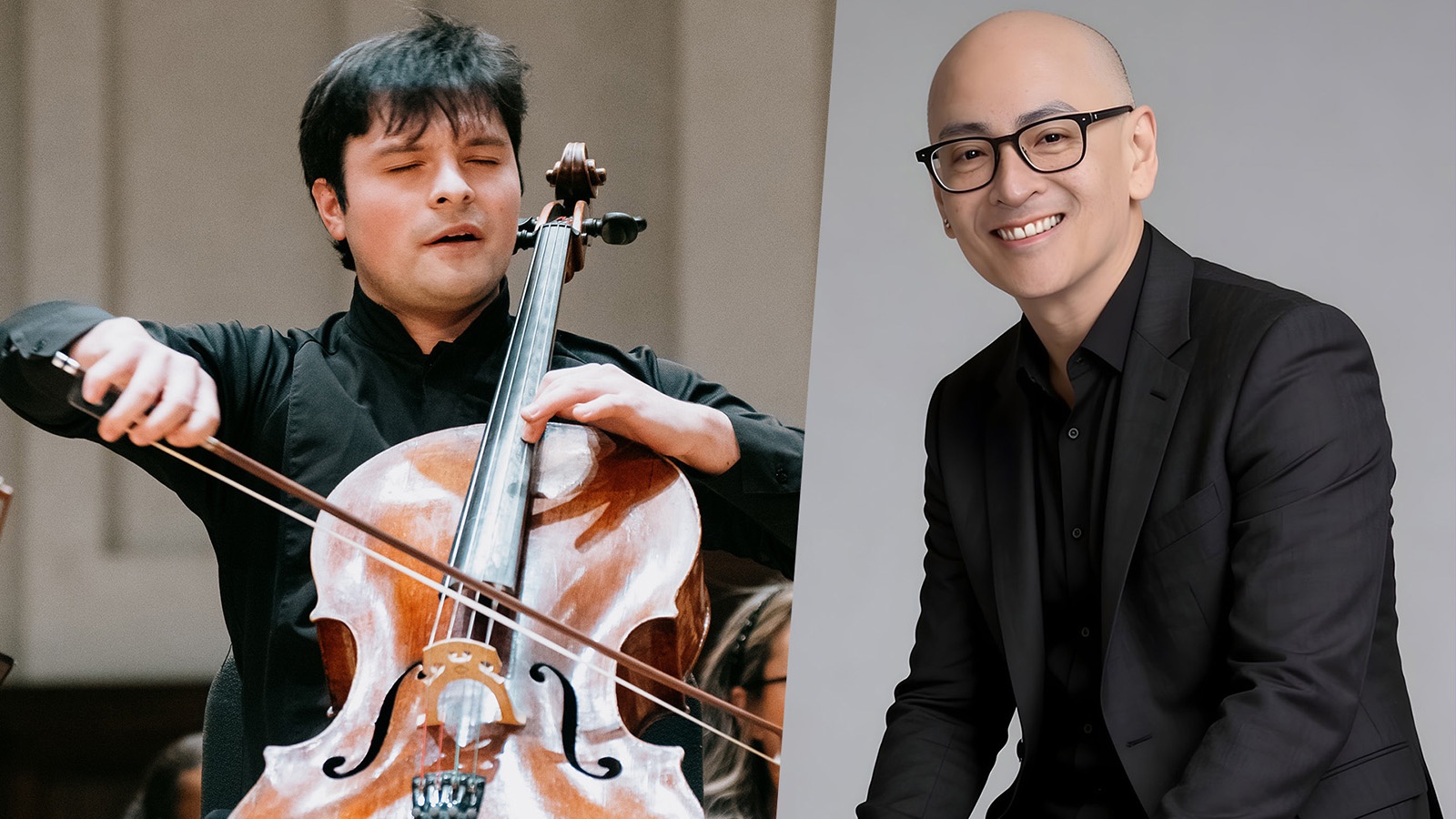 Cellist Andres Sanchez and pianist Victor Asuncion