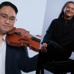 Violinist Diomedes Saraza Jr. and pianist Victor Asuncion