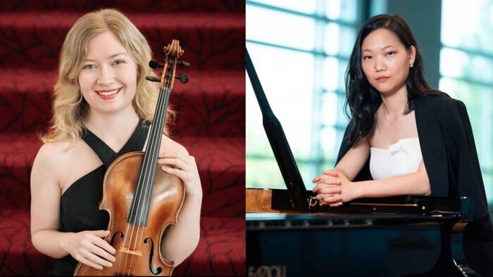 Violist Miranda Werner and pianist Yoshino Toi