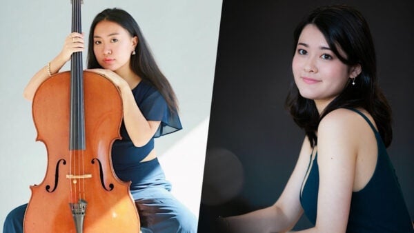 Cellist Julia-Hyunji Lee and pianist Umi Garrett