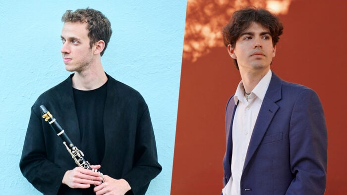 Clarinetist Jonathan Leibovitz and pianist Matteo Generani