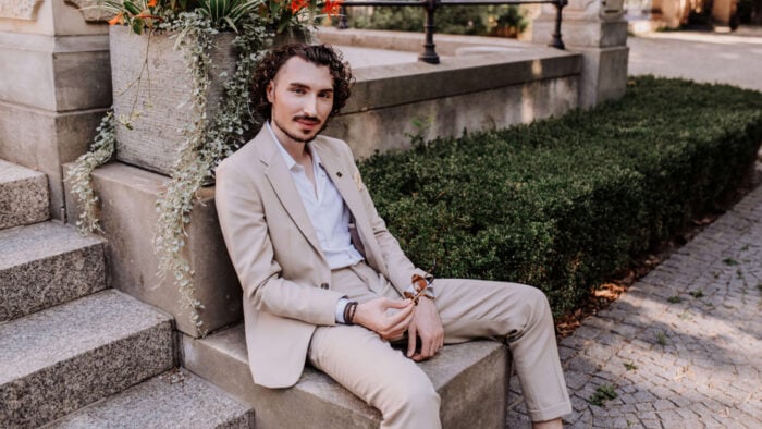 Pianist Mateusz Mikolajczak (Photo: Alicja Brzostecka and Natalia Cichoń)