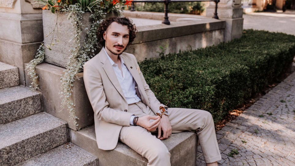 Pianist Mateusz Mikolajczak (Photo: Alicja Brzostecka and Natalia Cichoń)